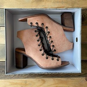 Free People Jeffrey Campbell Lace Up Heel Bootie